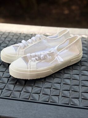 Women's Superga summer trainers - gently worn